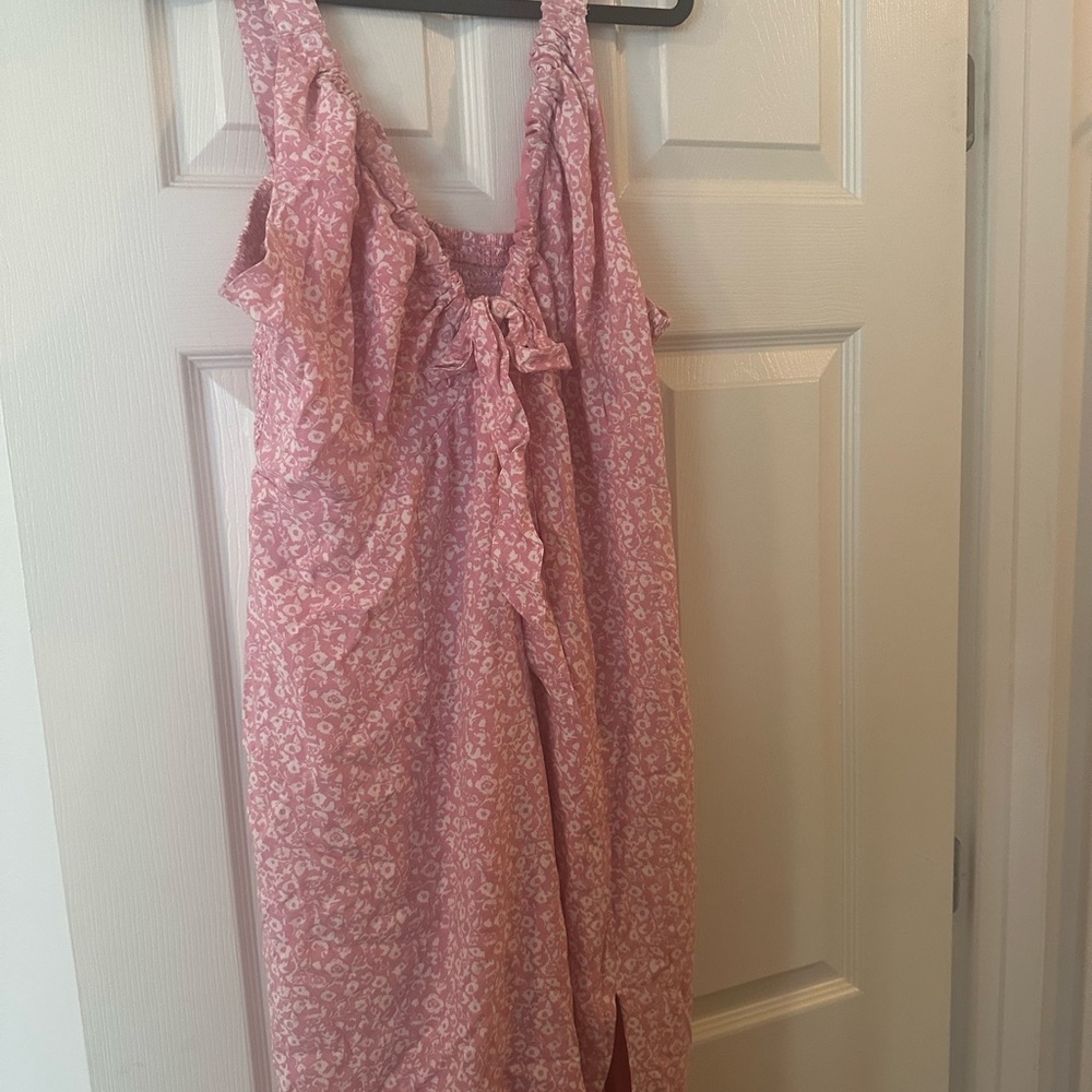 Abercrombie Pink Floral Dress